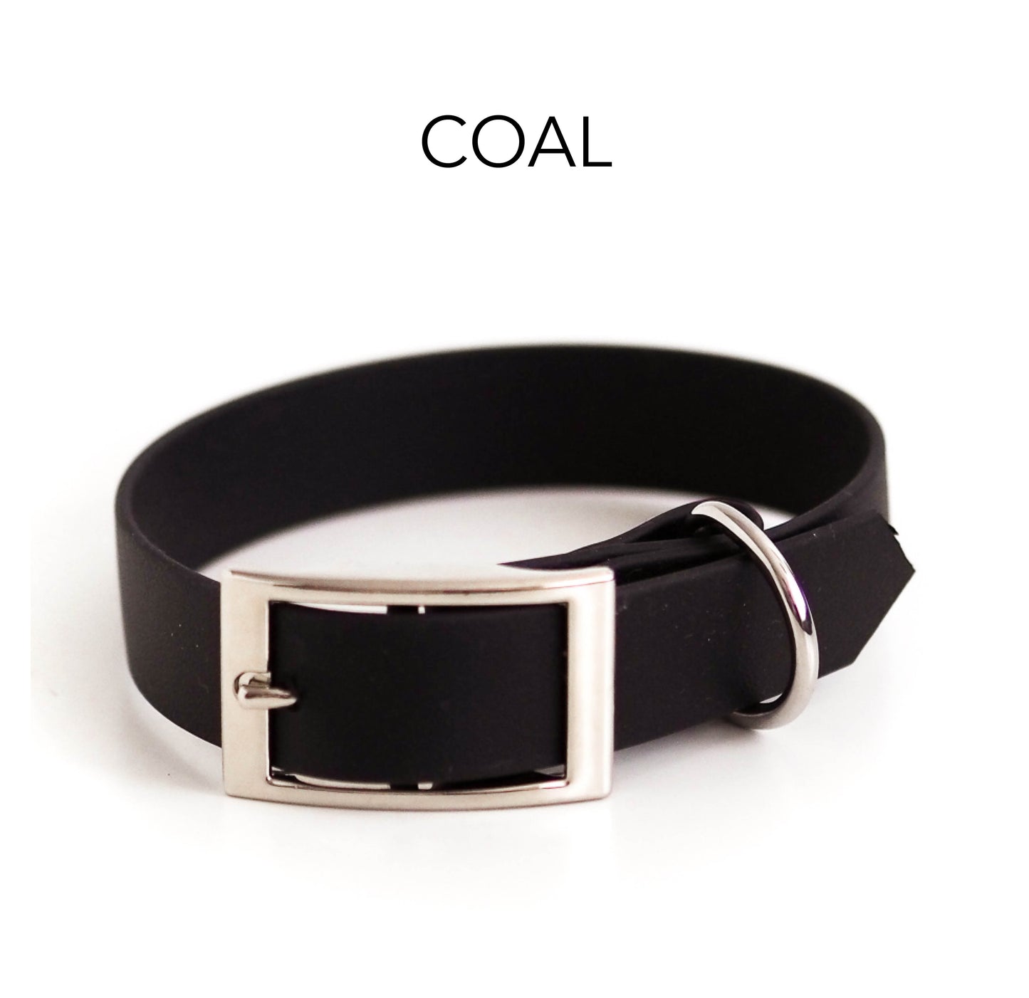 DIY Biothane® Halsband Chloe: - Farbe: schwarz