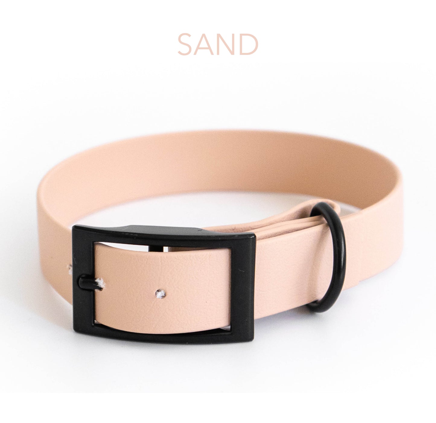 DIY Biothane® Halsband Chloe: - Farbe: sand