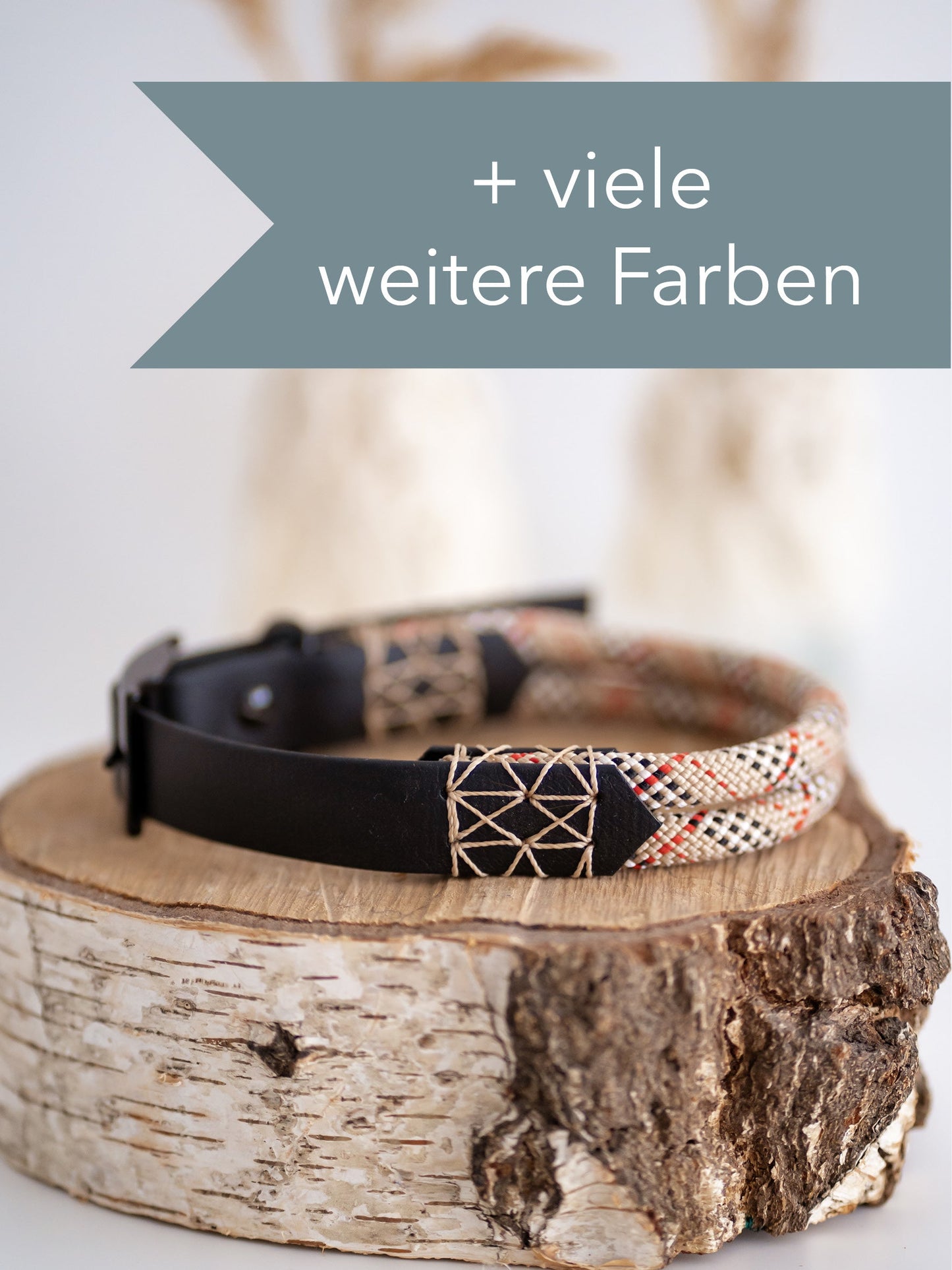 DIY Halsband Mabel: Tauhalsband mit Biothane® - double Tau - hundgemacht