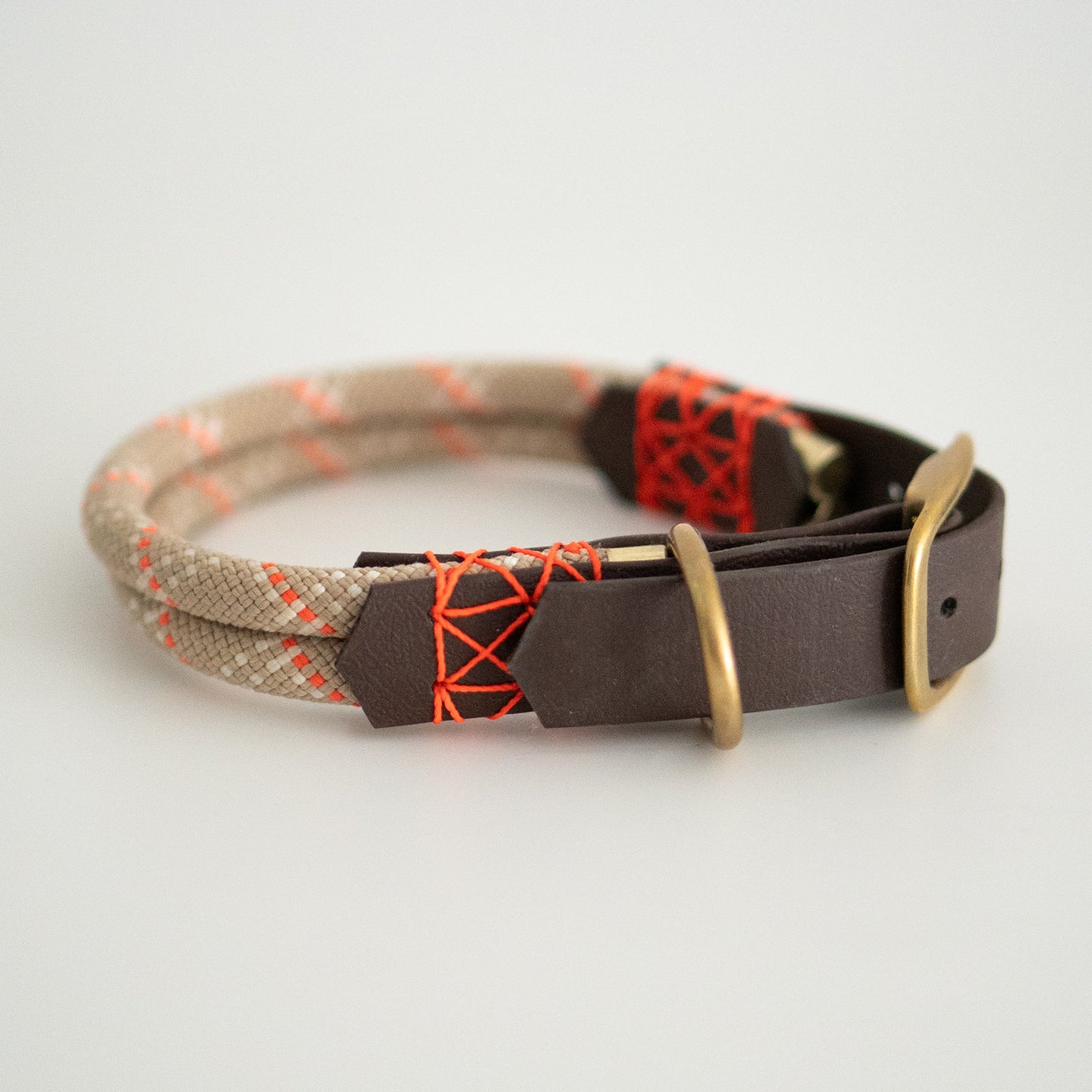 DIY Halsband Mabel: Tauhalsband mit Biothane® - double Tau - hundgemacht