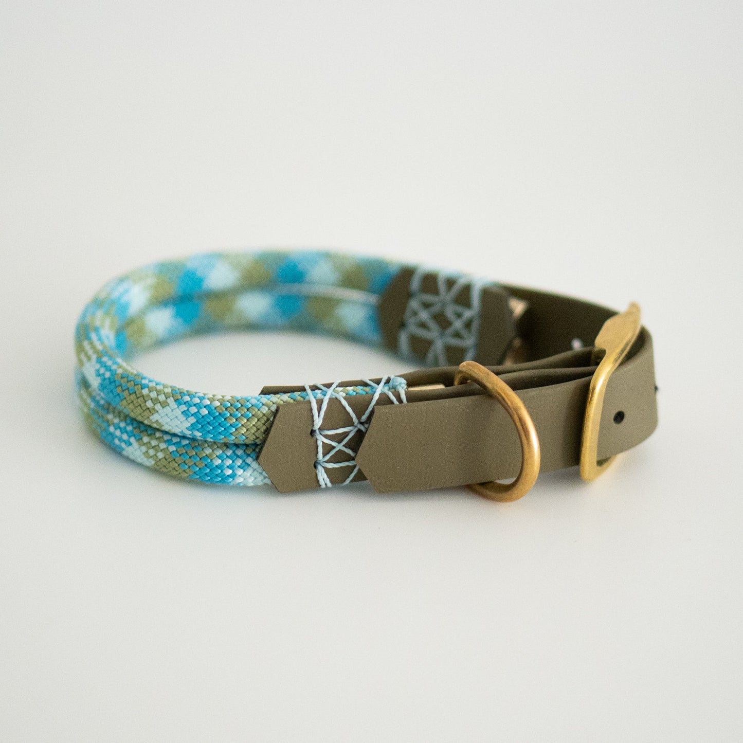 DIY Halsband Mabel: Tauhalsband mit Biothane® - double Tau - hundgemacht