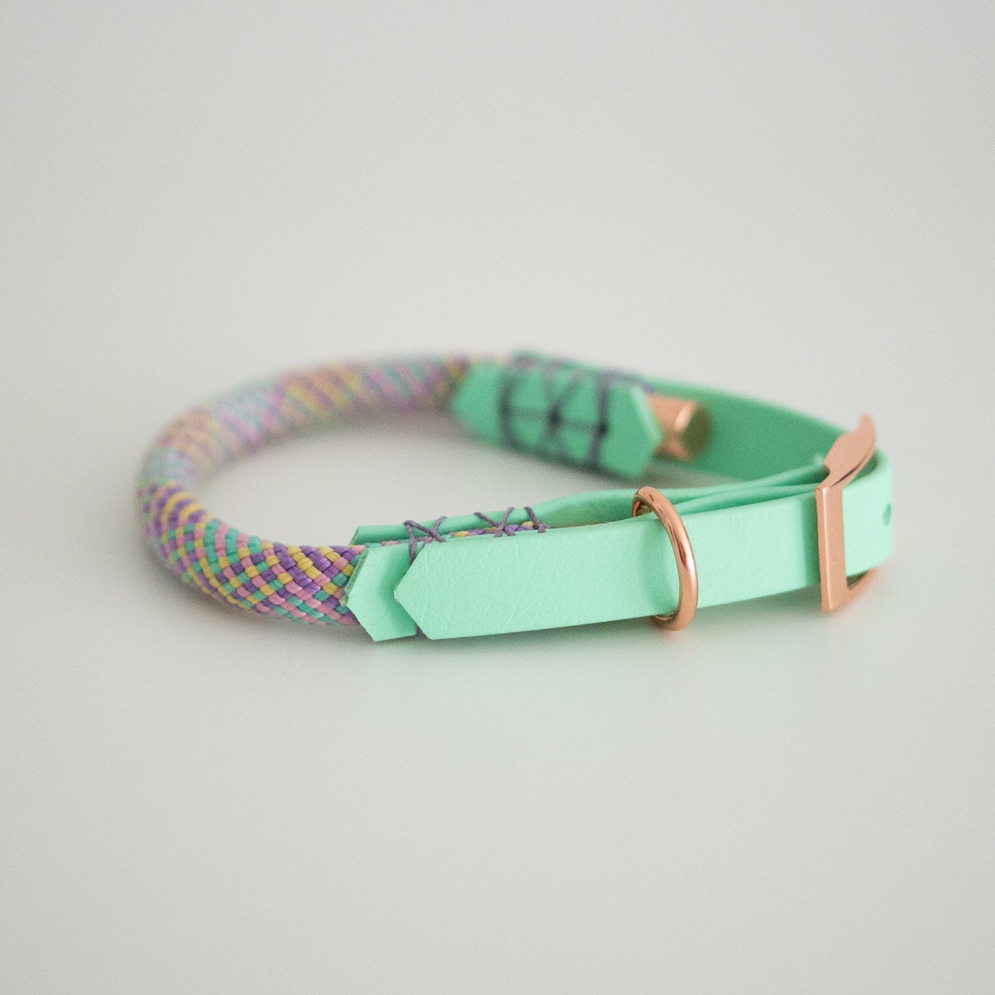 DIY Halsband Mabel: Tauhalsband mit Biothane® - single Tau - hundgemacht