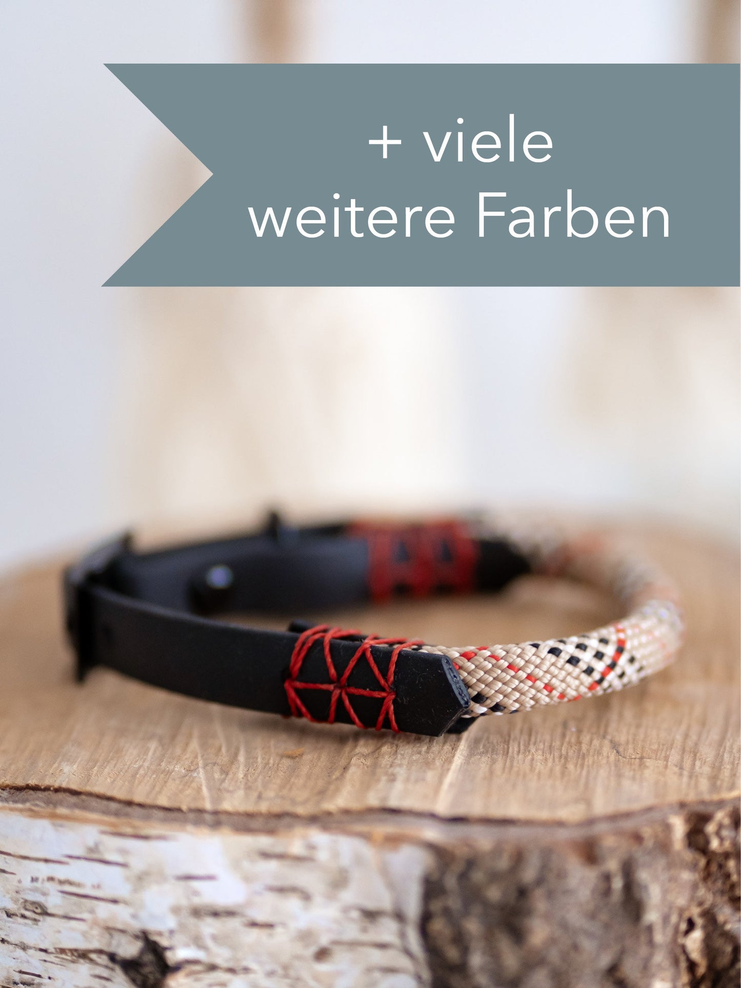 DIY Halsband Mabel: Tauhalsband mit Biothane® - single Tau - hundgemacht