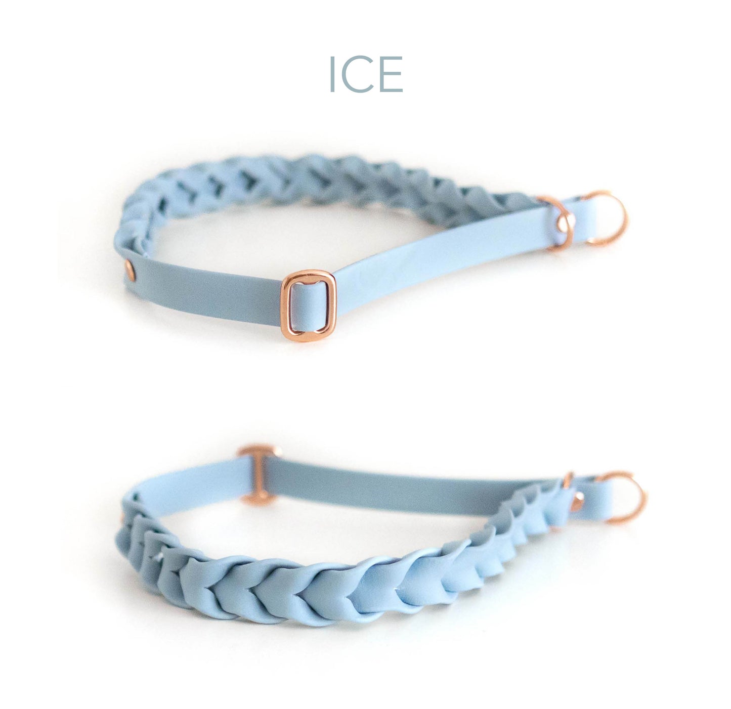 DIY Zugstopphalsband Ava: geflochtene Biothane® - hundgemacht