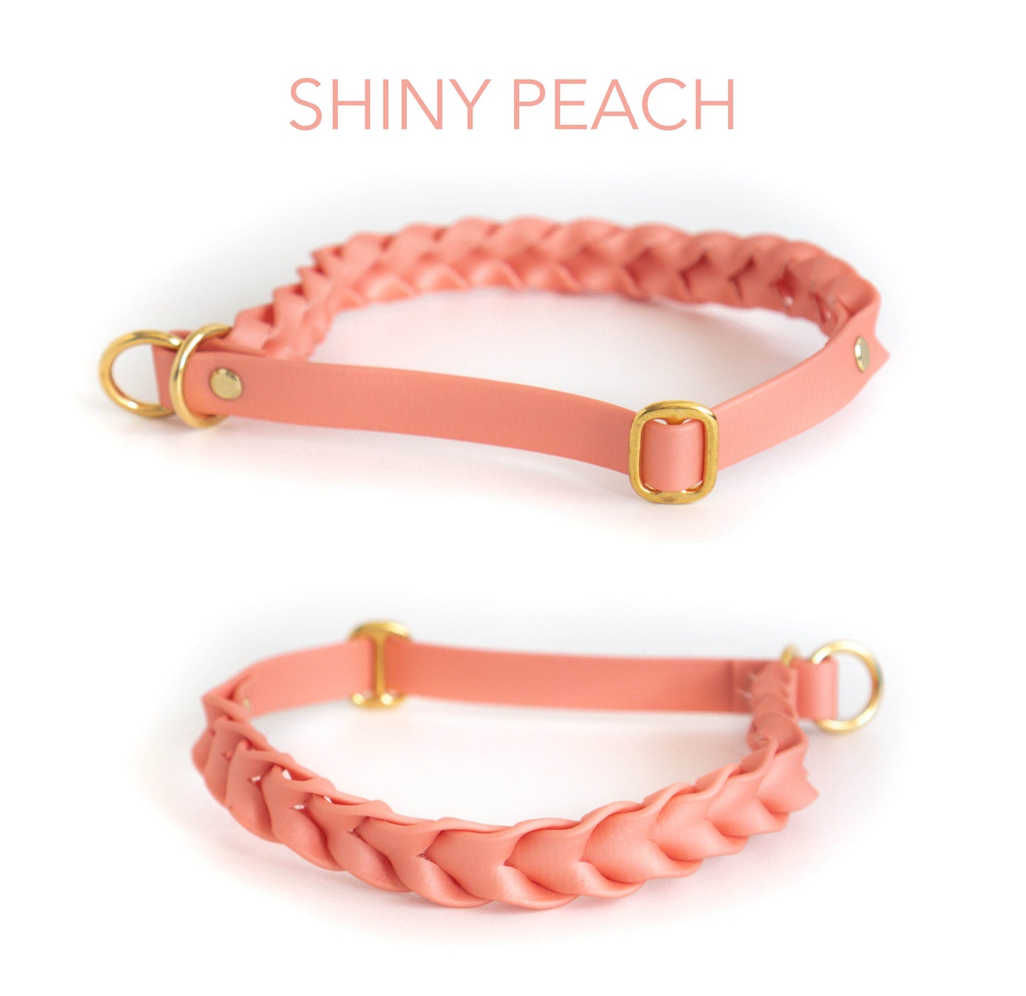 DIY Zugstopphalsband Ava: geflochtene Biothane® - hundgemacht