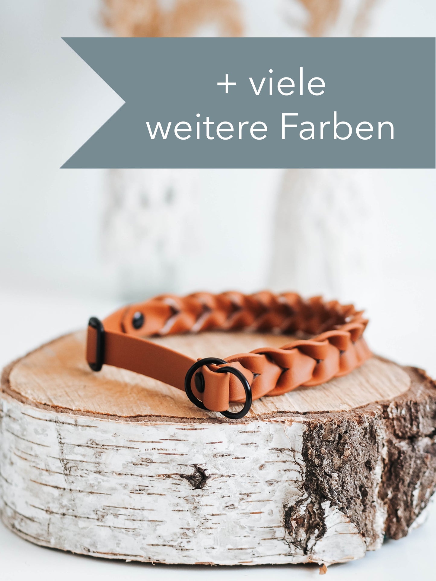 DIY Zugstopphalsband Ava: geflochtene Biothane® - hundgemacht