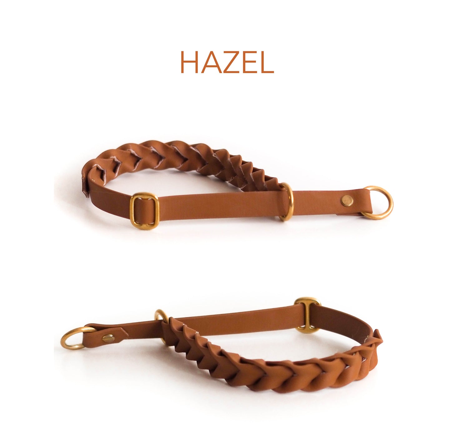 DIY Zugstopphalsband Ava: geflochtene Biothane® - hundgemacht