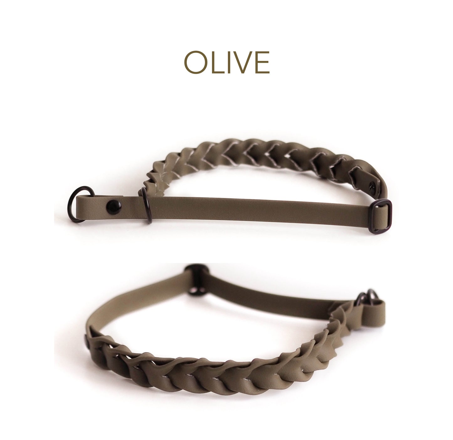 DIY Zugstopphalsband Ava: geflochtene Biothane® - hundgemacht