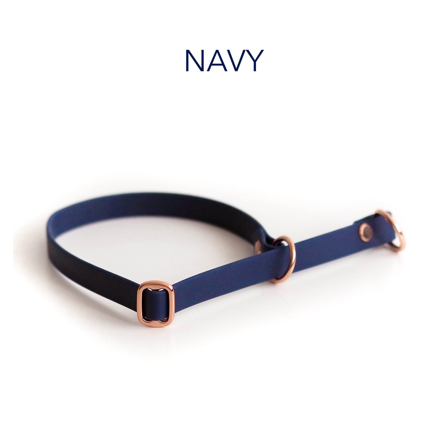 DIY Zugstopphalsband Chloe mit Namensschild: Biothane® - hundgemacht
