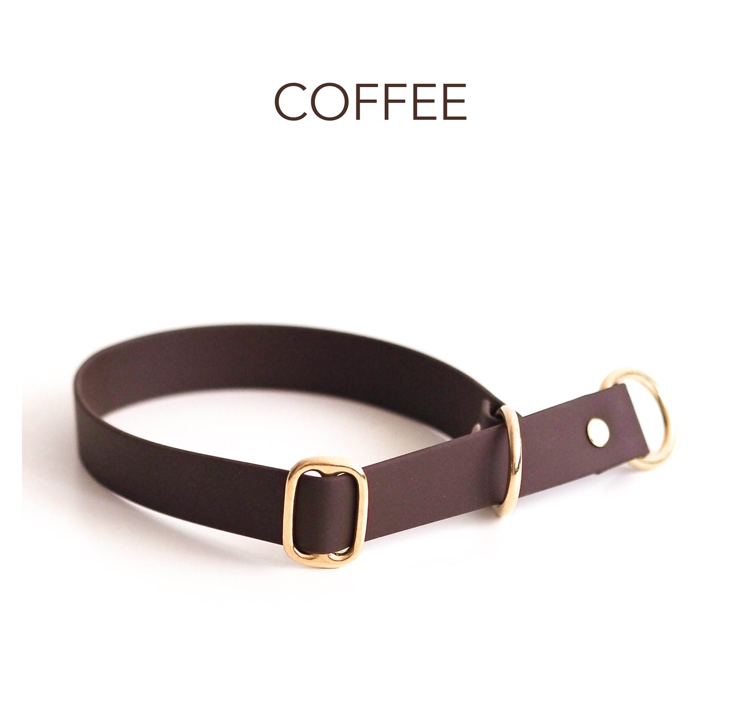 DIY Zugstopphalsband Chloe mit Namensschild: Biothane® - hundgemacht