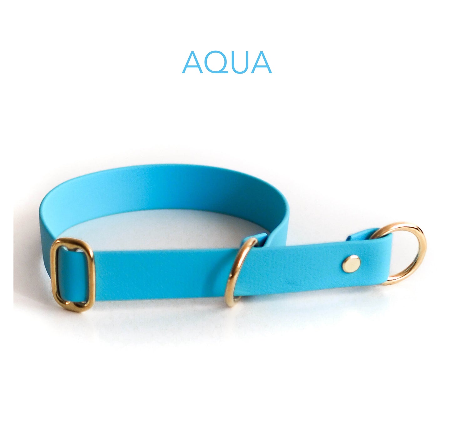 DIY Zugstopphalsband Chloe mit Namensschild: Biothane® - hundgemacht