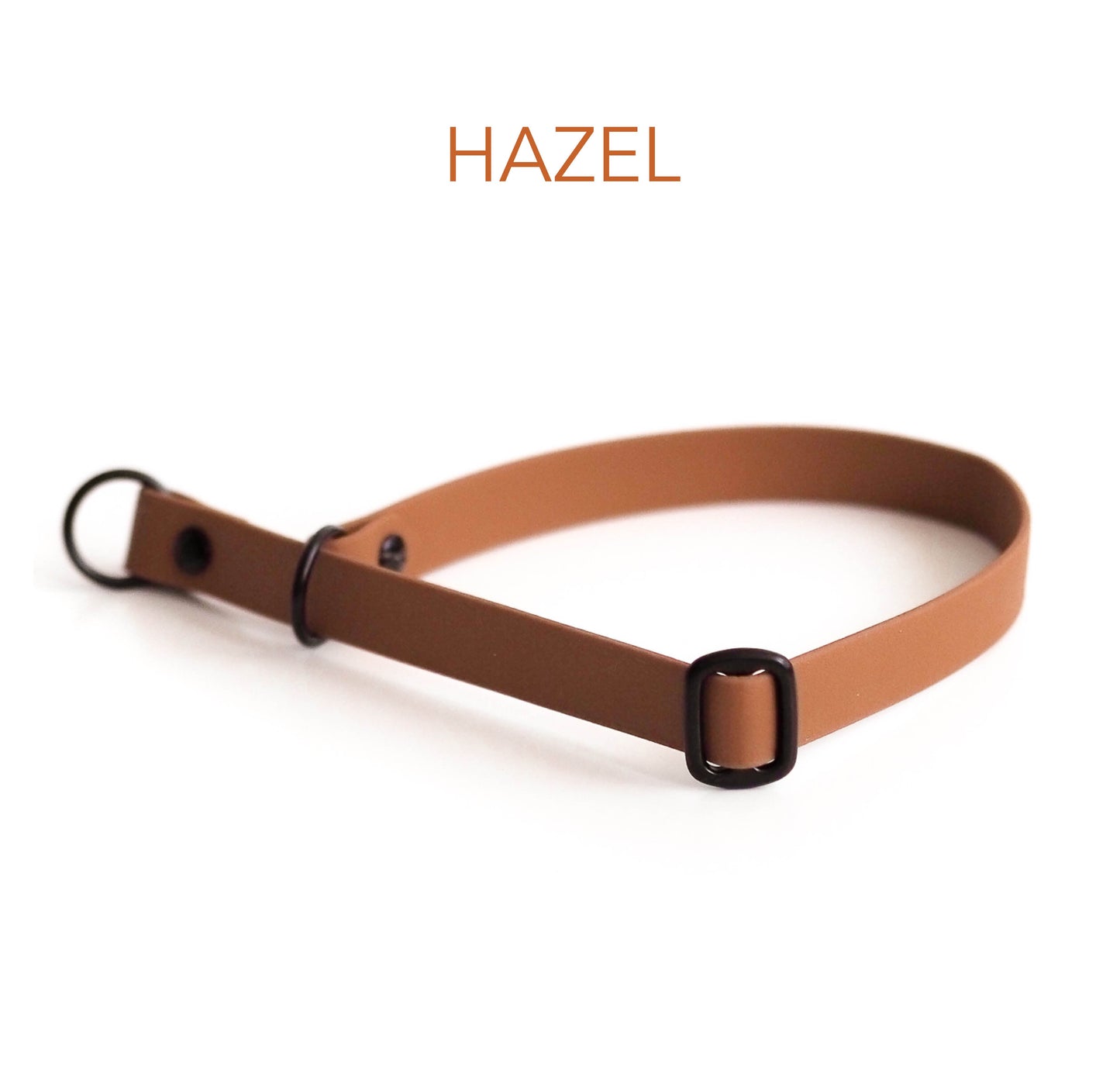 DIY Zugstopphalsband Chloe mit Namensschild: Biothane® - hundgemacht