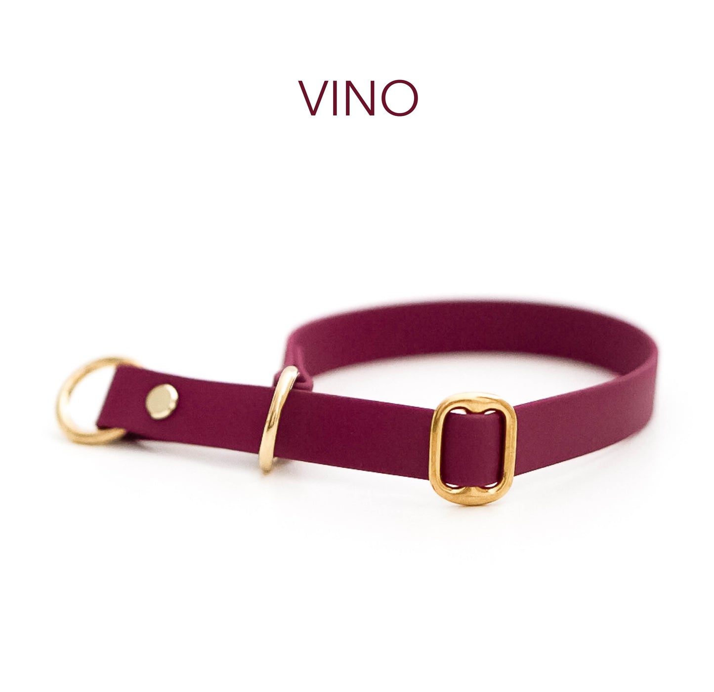 DIY Zugstopphalsband Chloe mit Namensschild: Biothane® - hundgemacht
