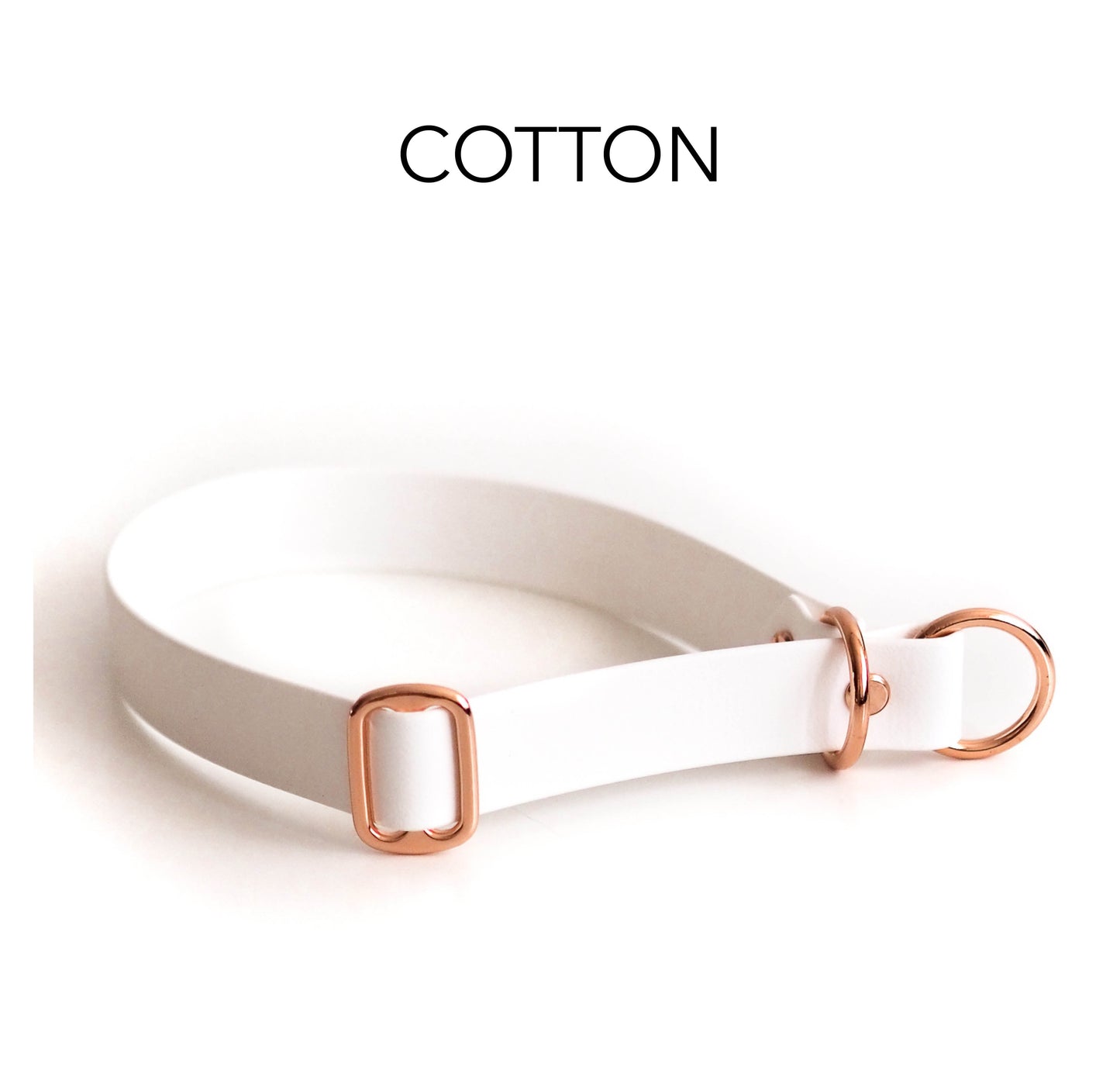 DIY Zugstopphalsband Chloe mit Namensschild: Biothane® - hundgemacht