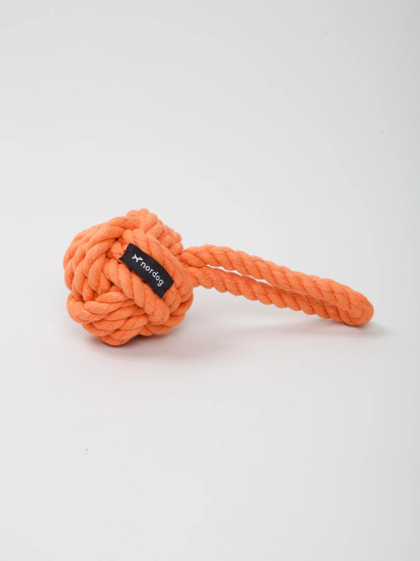 Hundespielzeug | Nordog | Tauball orange - hundgemacht